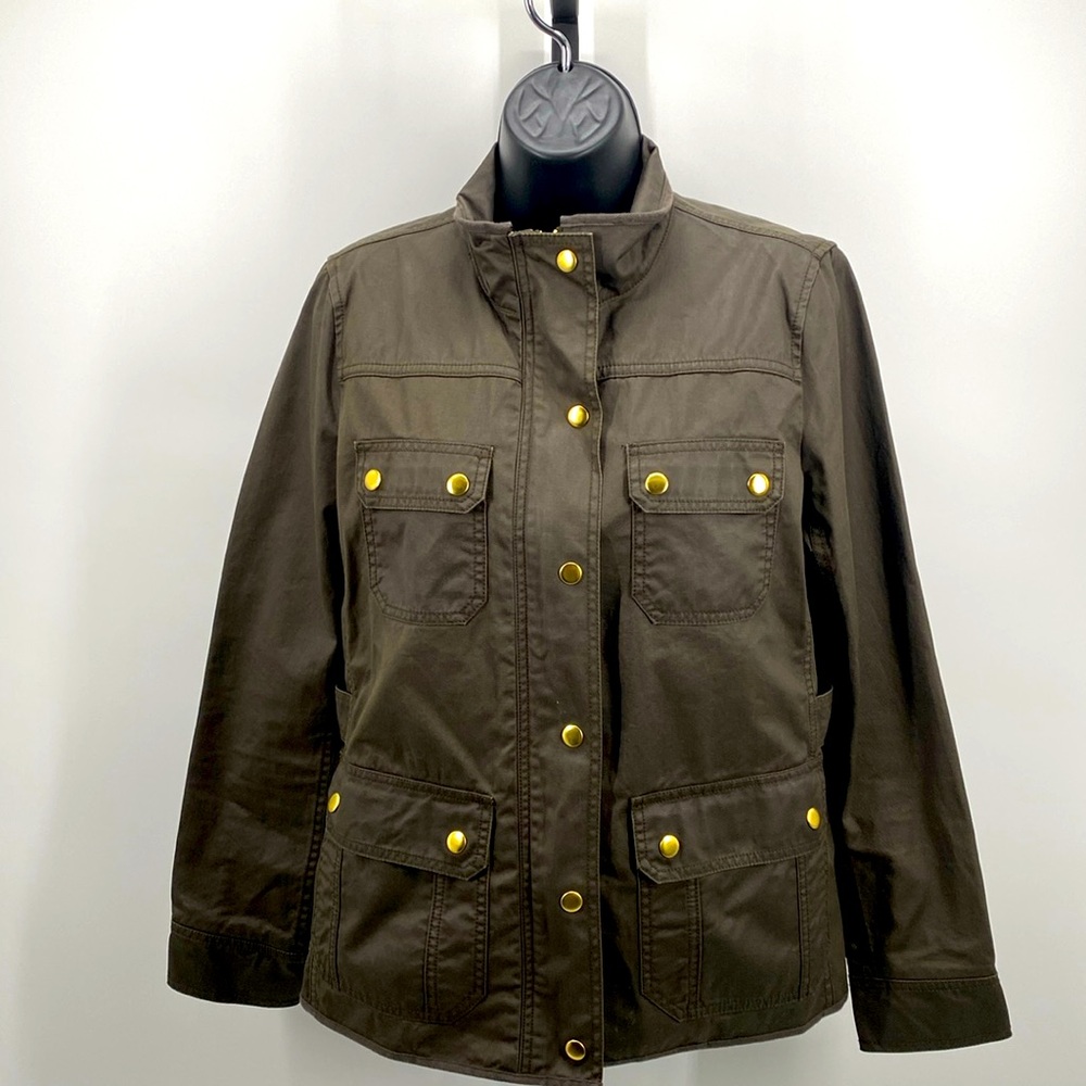J. CREW l Women’s Jacket l Size Small l Olive Color l